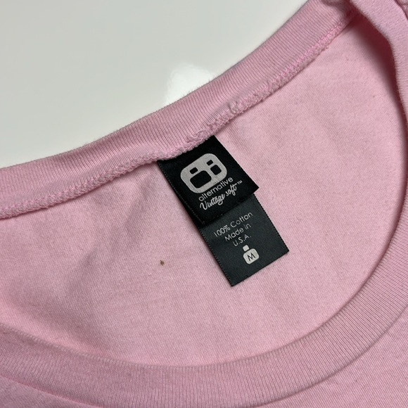 Madonna 2006 Confessions Tour Pink Cap Sleeve Cut Hem Concert Tee, Sz M 🪩🎤 - Picture 4 of 8